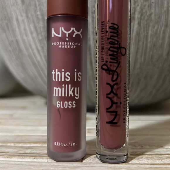 New NYX Butter Gloss, Lingerie, This is Milky & Lip Cream Bundle - Picture 6 of 6